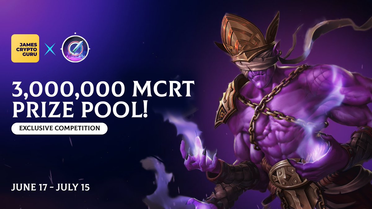 Unleash the Trading Wizard within you! Compete with traders worldwide in the Stockguru Trading Competition on @Bybit_Official. A Whopping 3,000,000 $MCRT Up for Grabs! 📈 

Ready to make the markets your playground? Find out more👇
bybit.com/en-US/bybitgam…