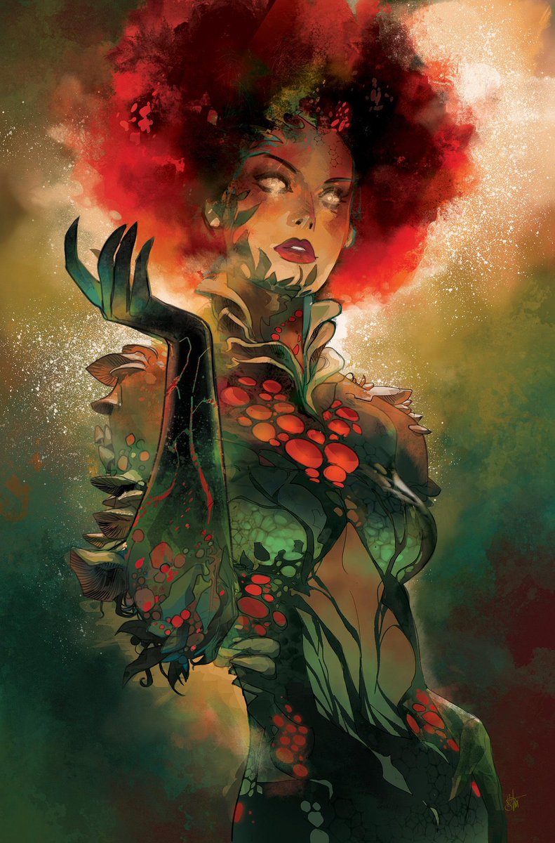 ❀ Poison Ivy #14 variant cover by Otto Schmidt.