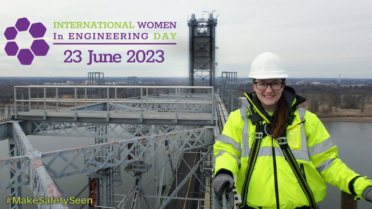 International Women in Engineering Day is celebrating its 10th year today! As of 2021, only 16.5% of engineers are women. INWED gives women engineers around the world a profile & hopefully helps us move the needle to inspire more women into STEM! #INWED2023 #MakeSafetySeen #INWED