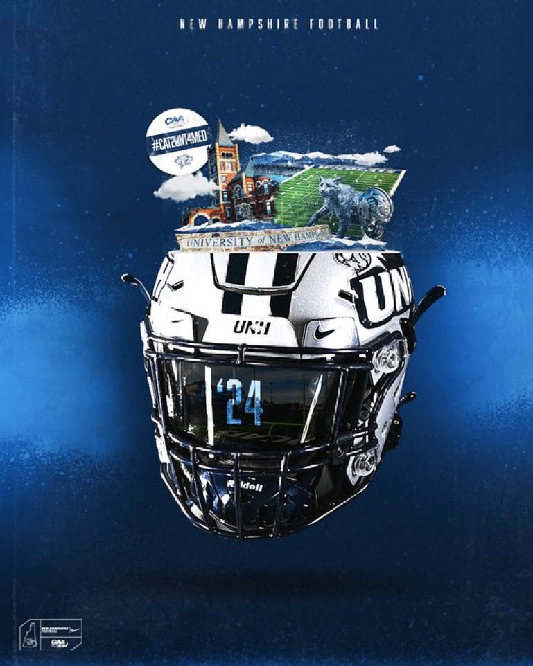 Appreciate the opportunity to compete <a href="/UNH_Football/">New Hampshire Football</a> 1-Day camp. Had a great time and learned a lot about how I can improve as a player!