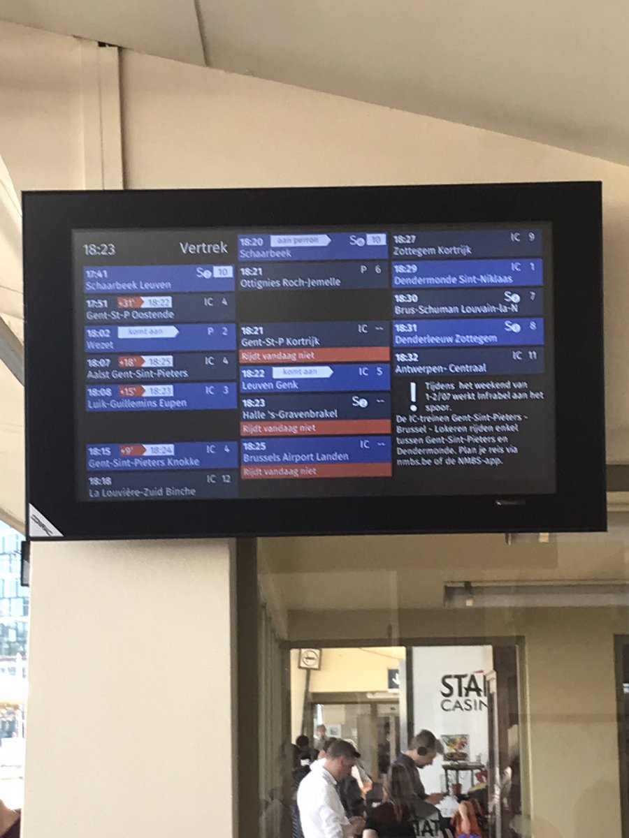 xdevos's tweet image. Kunnen de managers van #NMBS en hun ongetwijfeld talrijke supporter s bij #acod eens uitleggen hoe lang we dit dagdagelijks tafereel moeten ondergaan?
