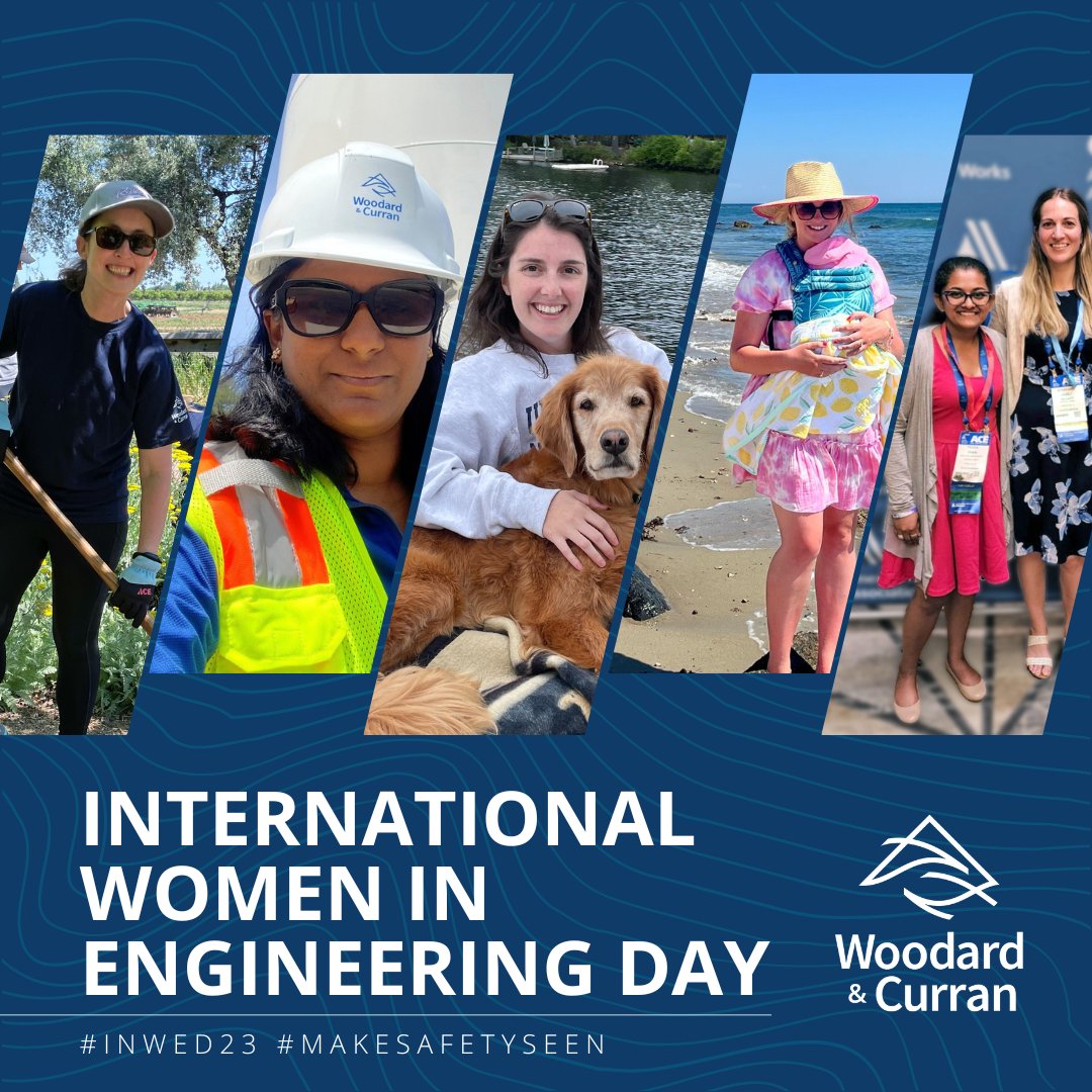 Today on International #WomeninEngineering Day we celebrate and thank our talented women engineers across the country for helping to build towards a brighter future and leaving the world a better place! #INWED23 #MakeSafetySeen #WomenInSTEM #FutureOfWater