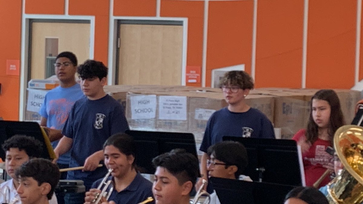 Summer Band Concert. Love the focus from our young talent.