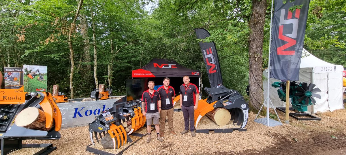 MDE39920652's tweet photo. Although @Euroforest2023 is over and out ✅ Thank you to everyone who came out and spoke with the team. We hope you enjoyed!
#Euroforest #forestry #arborist #MDEmachinery https://t.co/g6YPN9qA7t