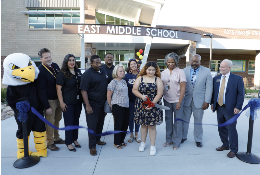 Congrats to East Middle School in <a href="/aurorak12/">Aurora Public Schools</a> for recently earning CHPS Verified status as a high performance school! More details here aurorak12.org/2022/10/07/eas…