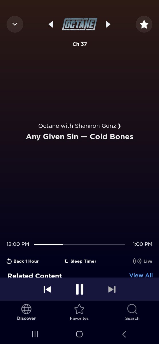 Oh @jesealeeshow you just made my day!!! Thank you for the spin of my faves @anygivensinband & #ColdBones!!! I can't get enough of this incredible & beautiful song!! So amazing & moving!! Please keep those spins coming!! This one needs to be on #BigUns!! 🤘🖤 @SXMOctane #NewMusic