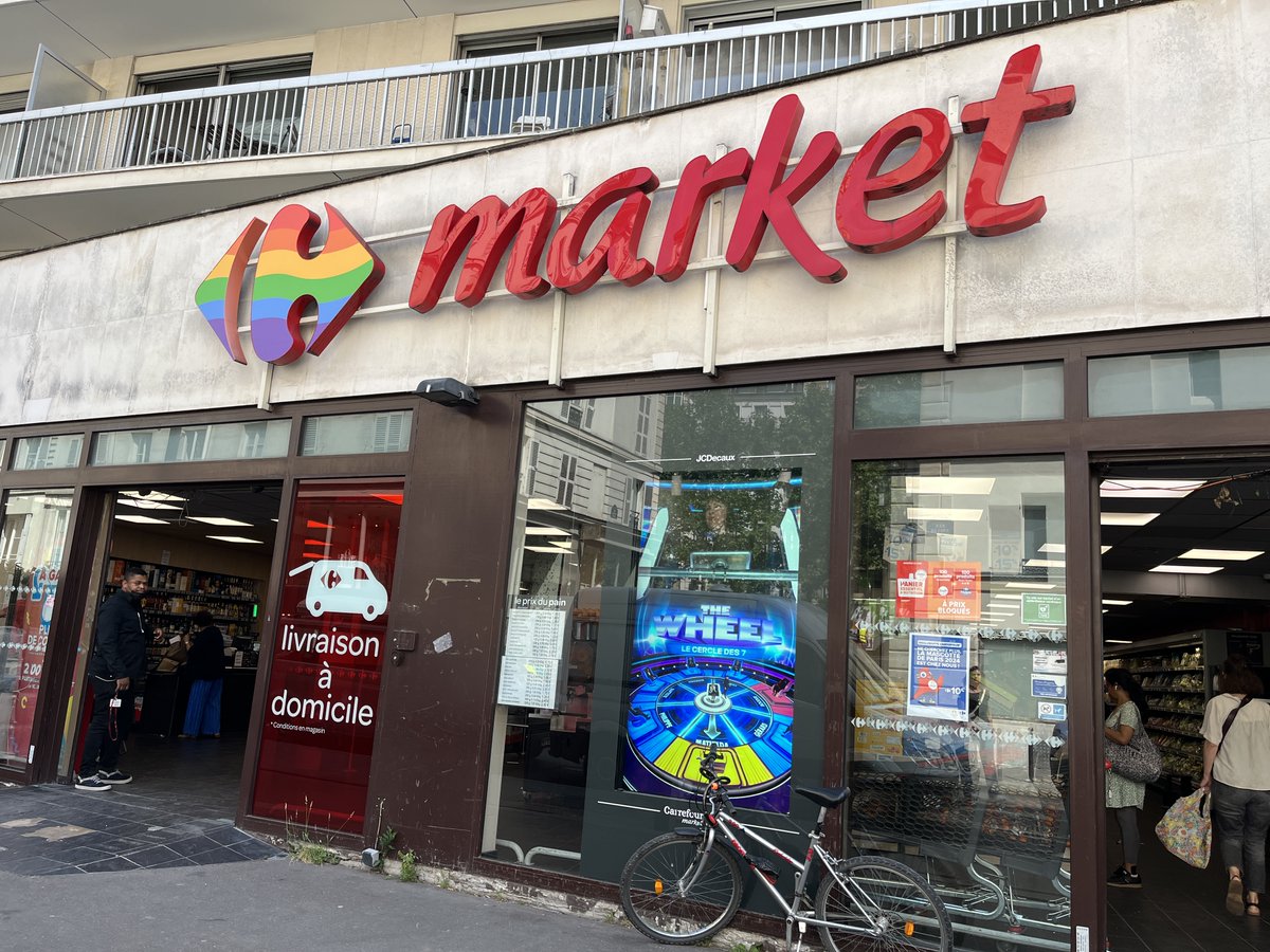 L'amour, à tous les Carrefour ❤🧡💛💚💙💜
Nos magasins aux côtés de la #MarcheDesFiertes