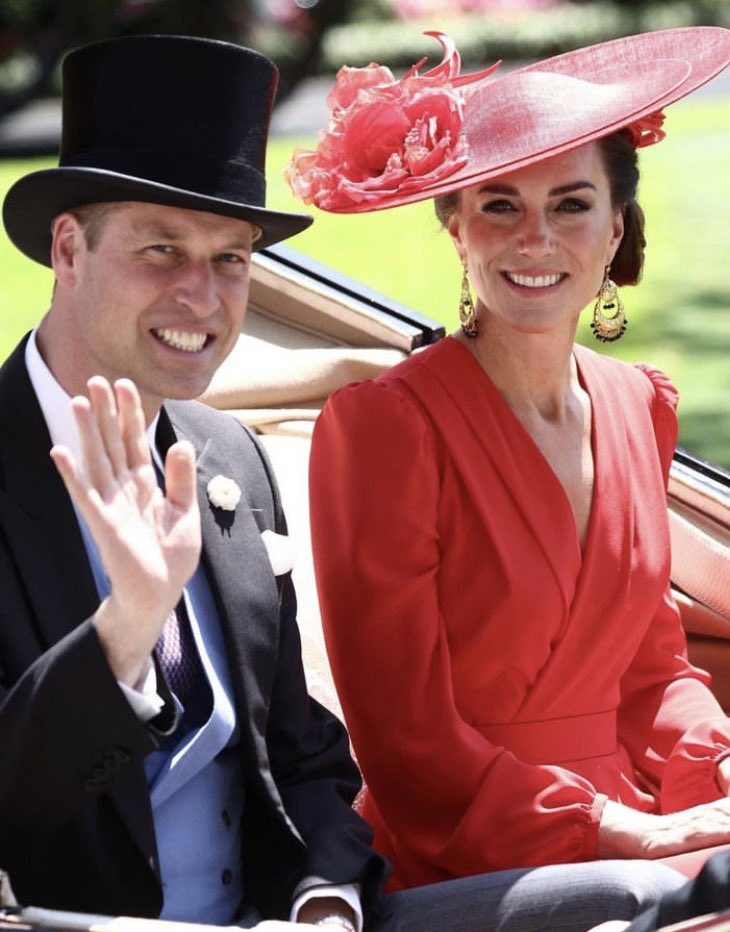 The two that really count…❤️ #PrinceofWales #PrincessofWales #RoyalAscot2023 #Royalty #AlexanderMcQueen #PhilipTreacy