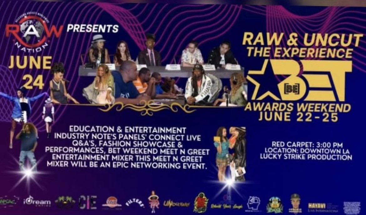 upcoming panel discussion #RawandUncut #manager #industryinsider #BETawards #talent #talentmanagement #BET #talentmanager