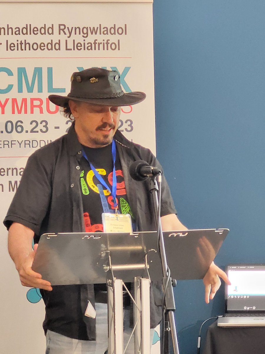 SergiodaSilesia's tweet image. The closing session of the @ICML2023 with Elena Rodriguez Falcon, Rosa Angelica Ramirez Rodriguez, @elinhgj, Menna Elfyn, @EdortaArana &amp;amp; Enrique Uribe-Jongbloed. The next edition of the ICML conference will take place in #Bogotá #Colombia in 2025! See you there😊