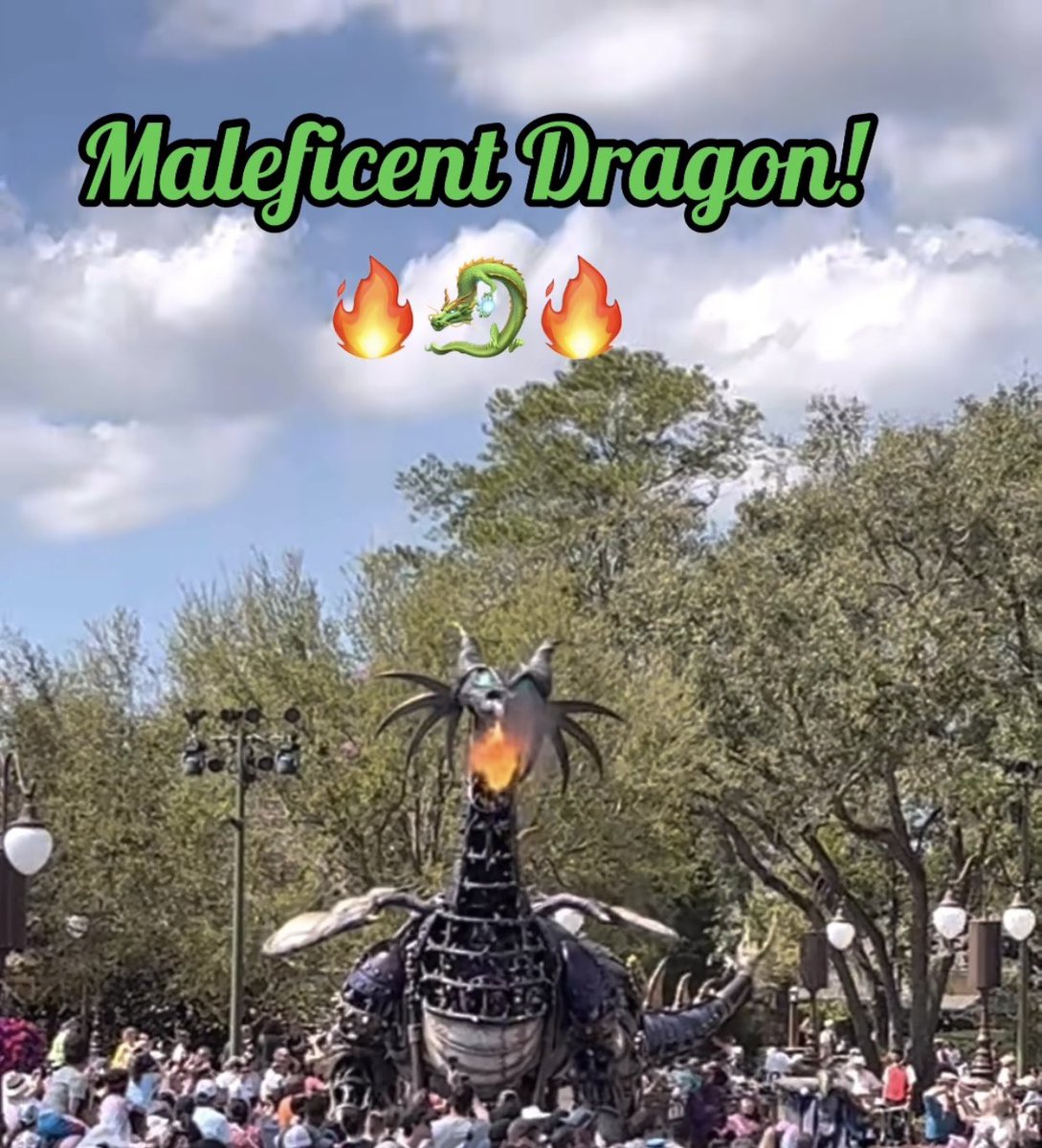 Check out my New Short! Maleficent!  Fire Breathing Dragon🔥🐉🔥in the Festival of Fantasy Parade at Magic Kingdom 🏰 in Walt Disney World! youtube.com/shorts/gGt13PO…
 #shorts #maleficent #DisneyWorld #magickingdom #festivaloffantasy #parade
#traveladvisor #awesomesunsetstravel