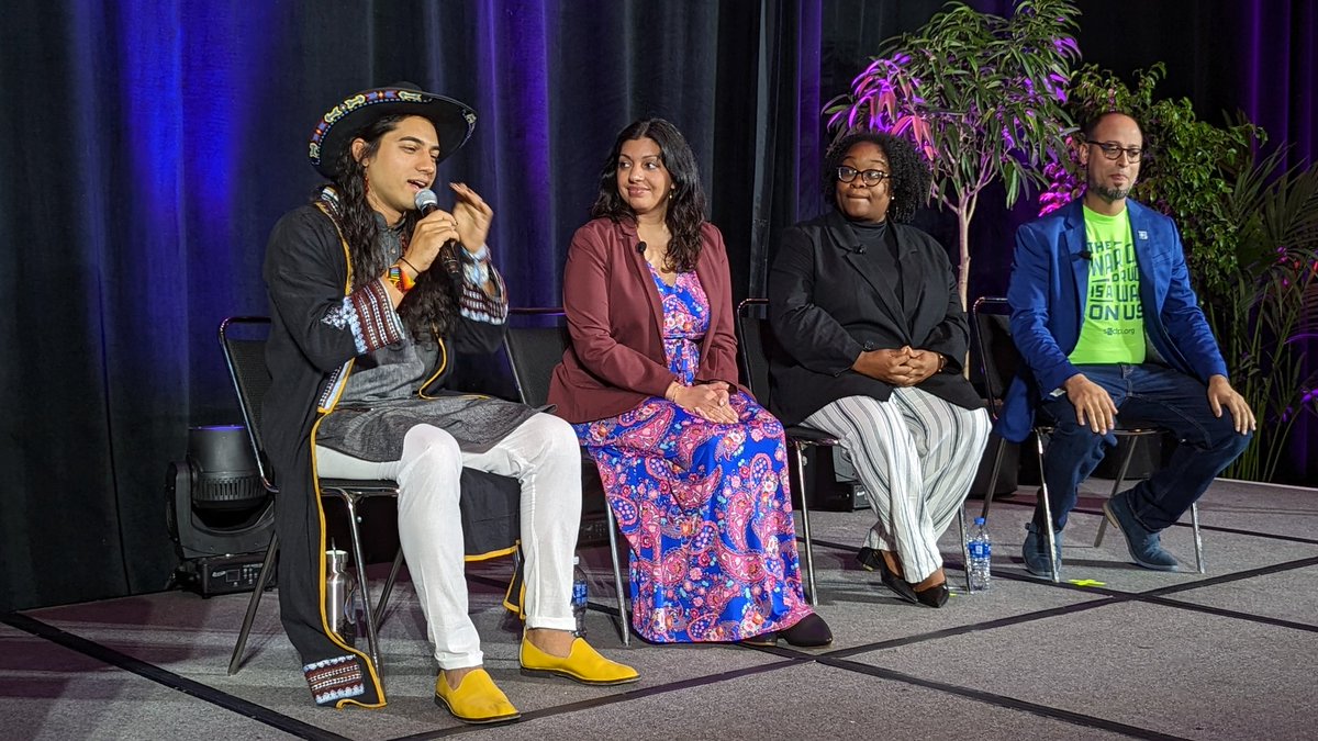 Amazing panel at #PS2023 - 'The drug policy end game; beyond public health' with @Kassandra_Fred from <a href="/DrugPolicyOrg/">Drug Policy Alliance</a>, <a href="/shaleentitle/">Shaleen Title</a> from <a href="/parabola/">Cameron Gray</a>, Jason Ortiz from <a href="/ssdpofficial/">Students for Sensible Drug Policy</a> &amp; <a href="/sage_izzy/">ismail el ali</a> 
1/