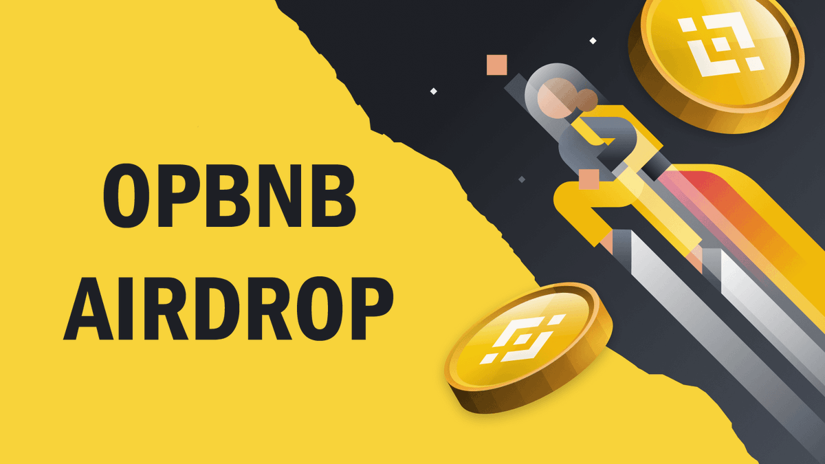 🚨 Breaking news from <a href="/binance/">Binance</a>

Layer 2 chain called opBNB has been launched. Get ready for the biggest airdrop ever!

Cost: FREE
Potential gain: $5,000 💰

Follow these steps 👇