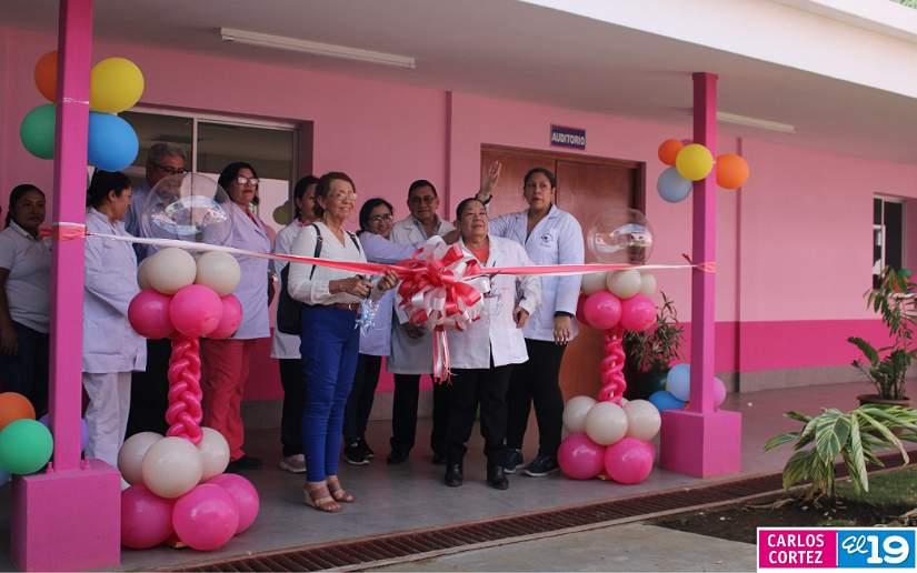 Ministerio de Salud (Minsa), inauguró este jueves la segunda etapa de mejoramiento del Centro Nacional de Dermatología, ubicado en Managua. #Nicaragua