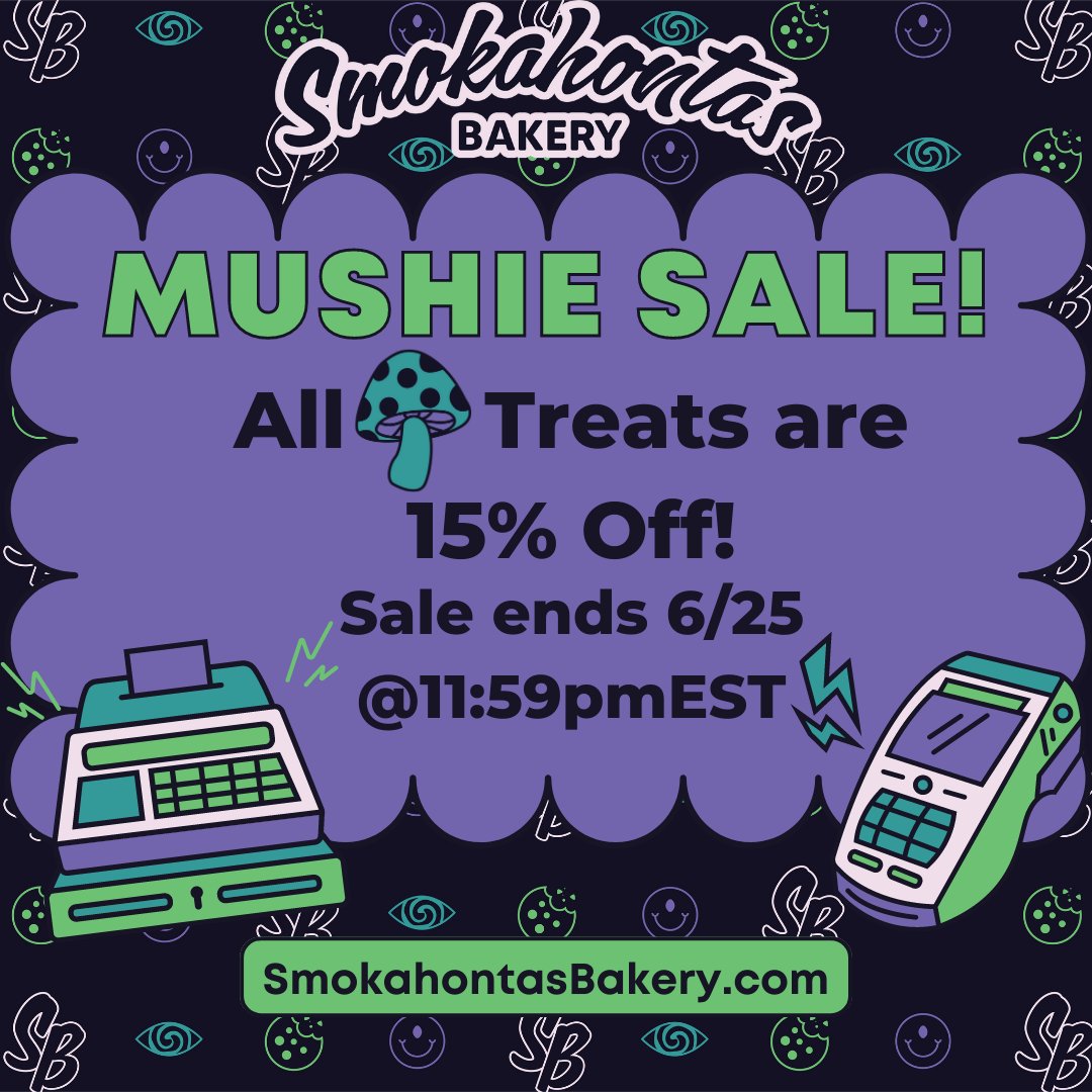 Now's the time to try mushies!
Shipping is Available to ALL 50 states.
smokahontasbakery.com