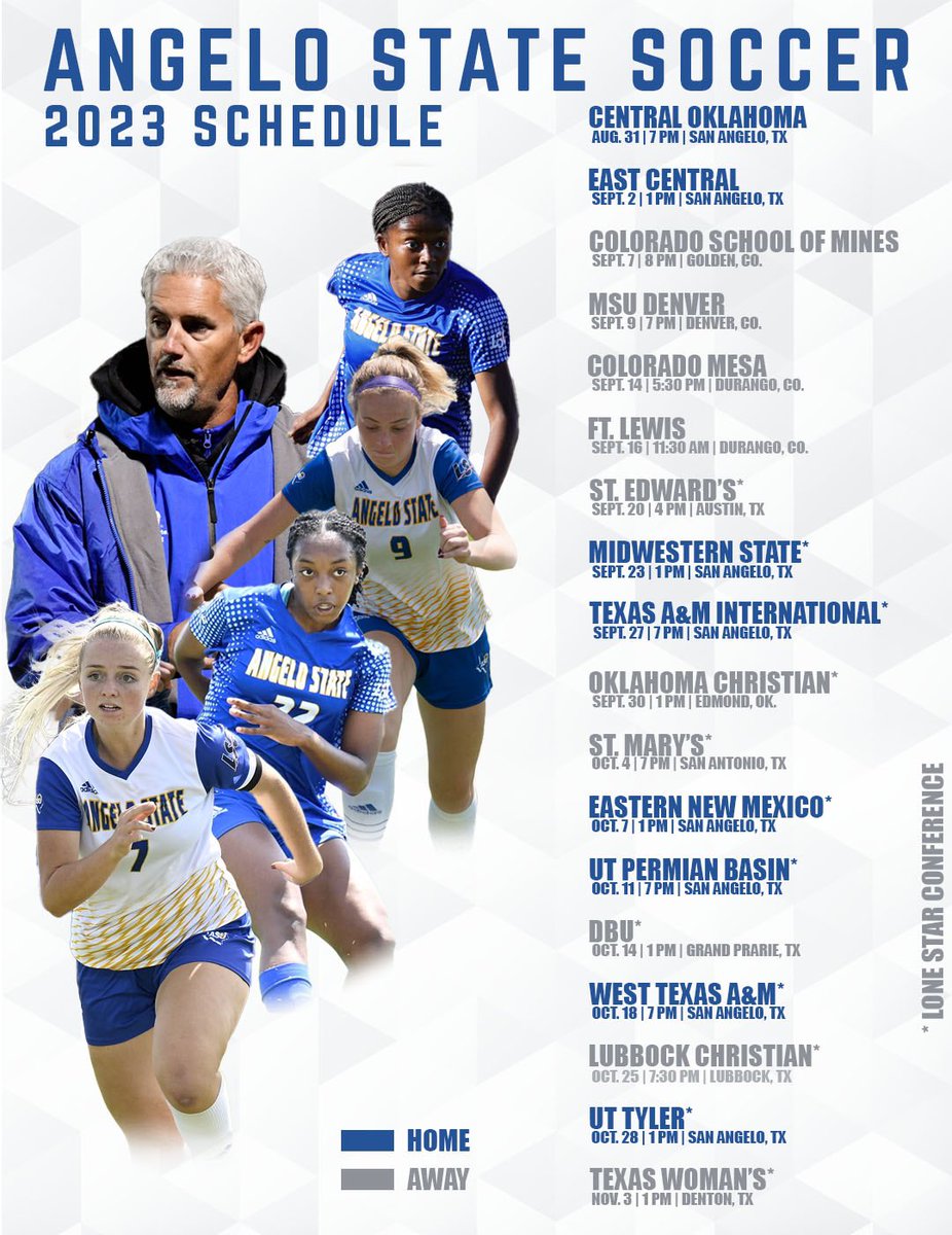 Here it is. Delete any previous versions you have been shown - always check <a href="/angeloathletics/">Angelo State Athletics</a> website for details &amp; updates.