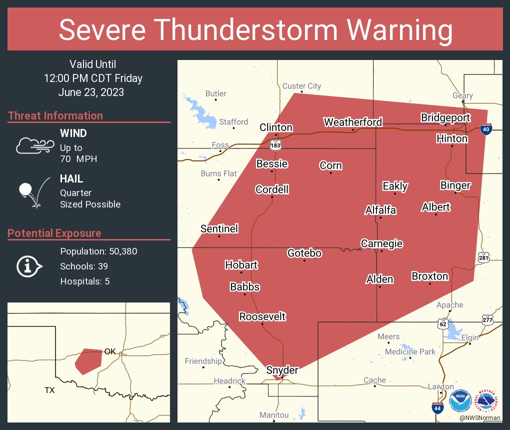 NWS Severe Tstorm on Twitter "Severe Thunderstorm Warning continues