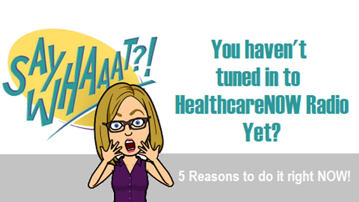 If you haven't, it's time for @mssoftware's Weekend PL ft: 
#hellohealthcarepod @actiumhealth
#TheDigitalPatient @seamlessMD
#AMCPListenUp @amcporg
#SelfFundingPodcast @hcaainfo
#HealthcareRap @jaredpiano @ismailzain 
#ThisJustInRadio @HITAdvisor and more healthitanswers.net/weekend-playli…