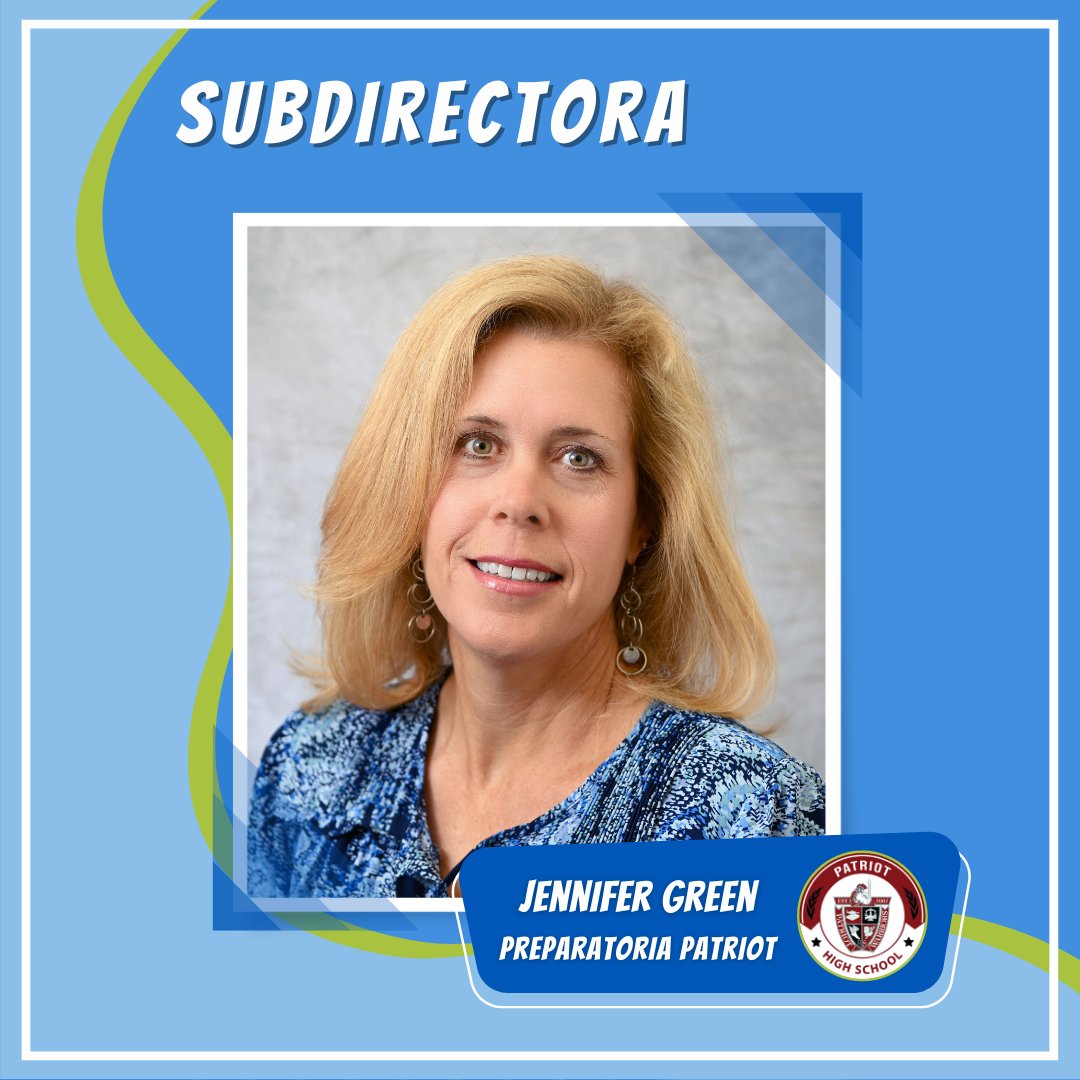 JurupaUSD's tweet photo. 🎉 Please join us in celebrating Patriot High's new assistant principal, Jennifer Green! Ms. Green was previously one of Patriot's guidance counselors. #jusd #jusdshares #jusdvision #newadministrator #newassistantprincipal https://t.co/BWbTsWl5rO