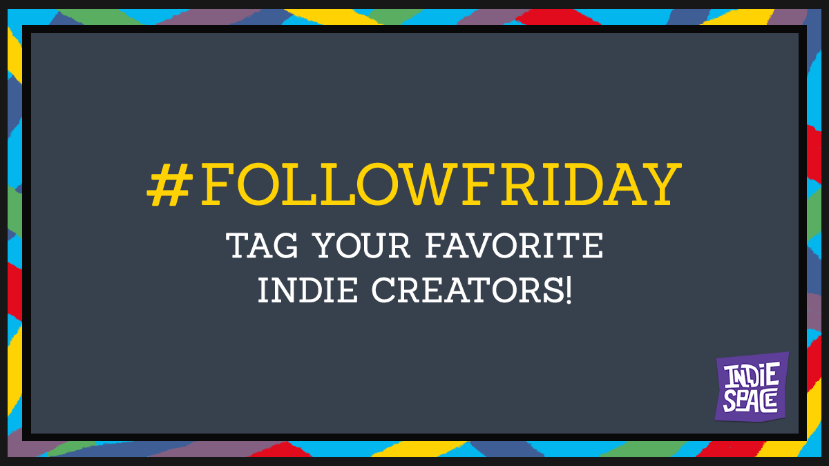 Tag your favorite #indie artists, musicians, writers, filmmakers, performers and #gamedevs for #followfriday!  🎨

#featurefriday #funfriday #fridayfun #fridayfunday #indiemusic #indiemusician #indiebooks #indieauthors #indiepublishing #indiefilmmaking #indiefilmmaker