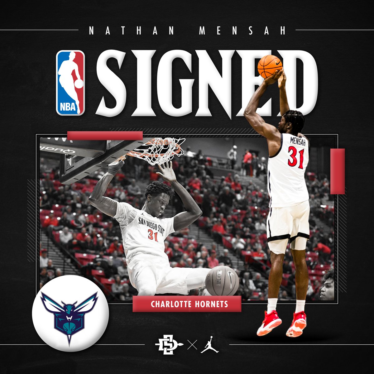 Congrats Nate! Best of luck on the next leg of your journey. #Aztec4Life #GoAztecs