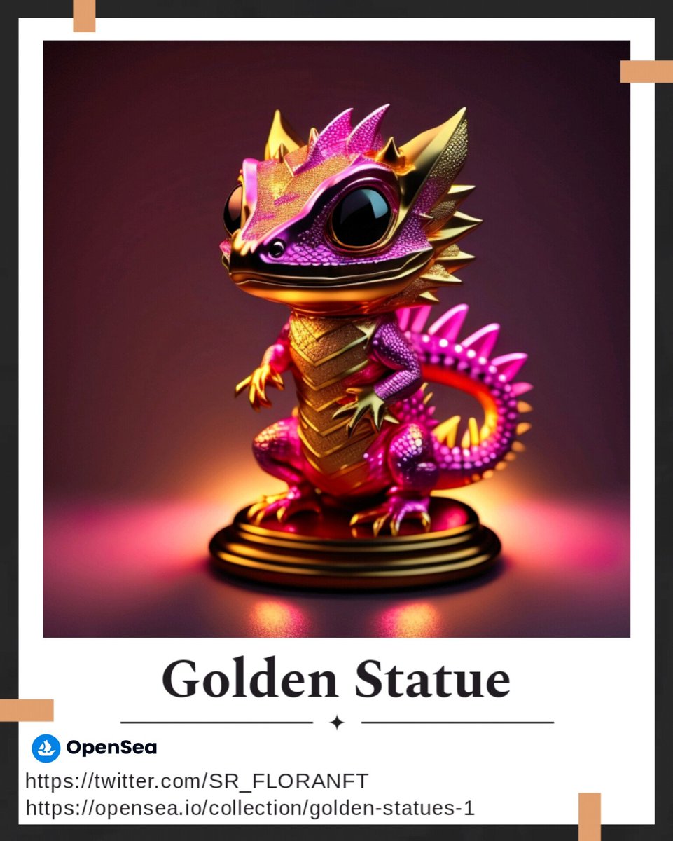 Golden Statues

5 MATIC 👁️Link🖇️

#NFT #nfts #nftcollector #NFTCommuntiy #collector