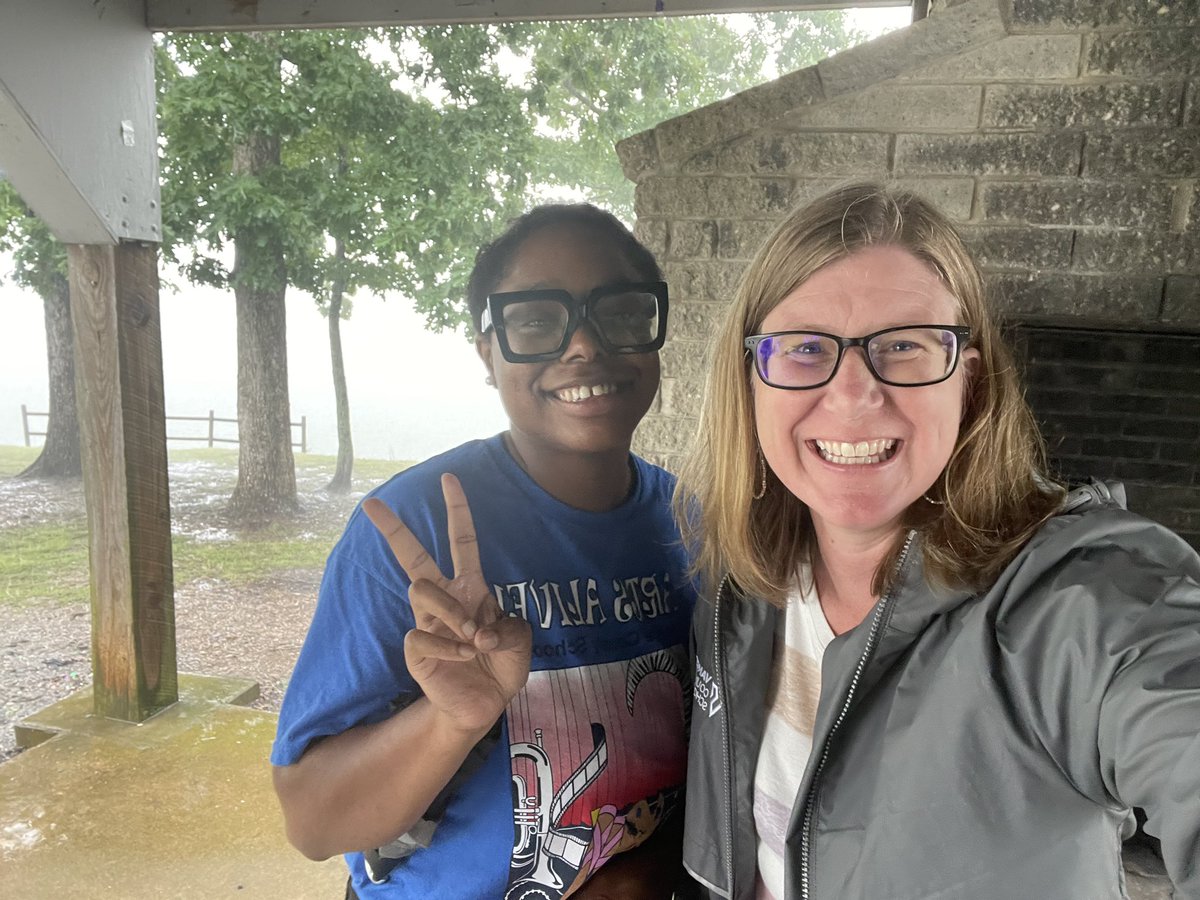 AarikaSandlin's tweet photo. Teachers Executive Summer Institute has been nothing short of amazing! Finishing out the third day at Kerr Lake - beautiful even when it is raining! https://t.co/FexdhLCxaU