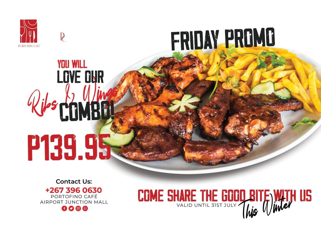 Wing it like a boss this winter and enjoy every saucy bite with your friends and family for these ribs and wings seriously good😎

Join us every Fridays for our winter Ribs and Wings Promotion
🔥 Get 400G Ribs With 3 Wings For P139.95 🔥
#ModernItalianEatery #RibsAndWingsSpecial