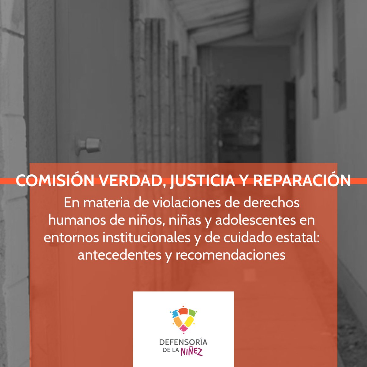 🟠Conoce aquí nuestro documento especializado, que entrega antecedentes y recomendaciones para el establecimiento de una Comisión de #Verdad #Justicia y #Reparación para niños, niñas y adolescentes bajo cuidado estatal y en entornos institucionales.  
👇🏽
defensorianinez.cl/wp-content/upl…