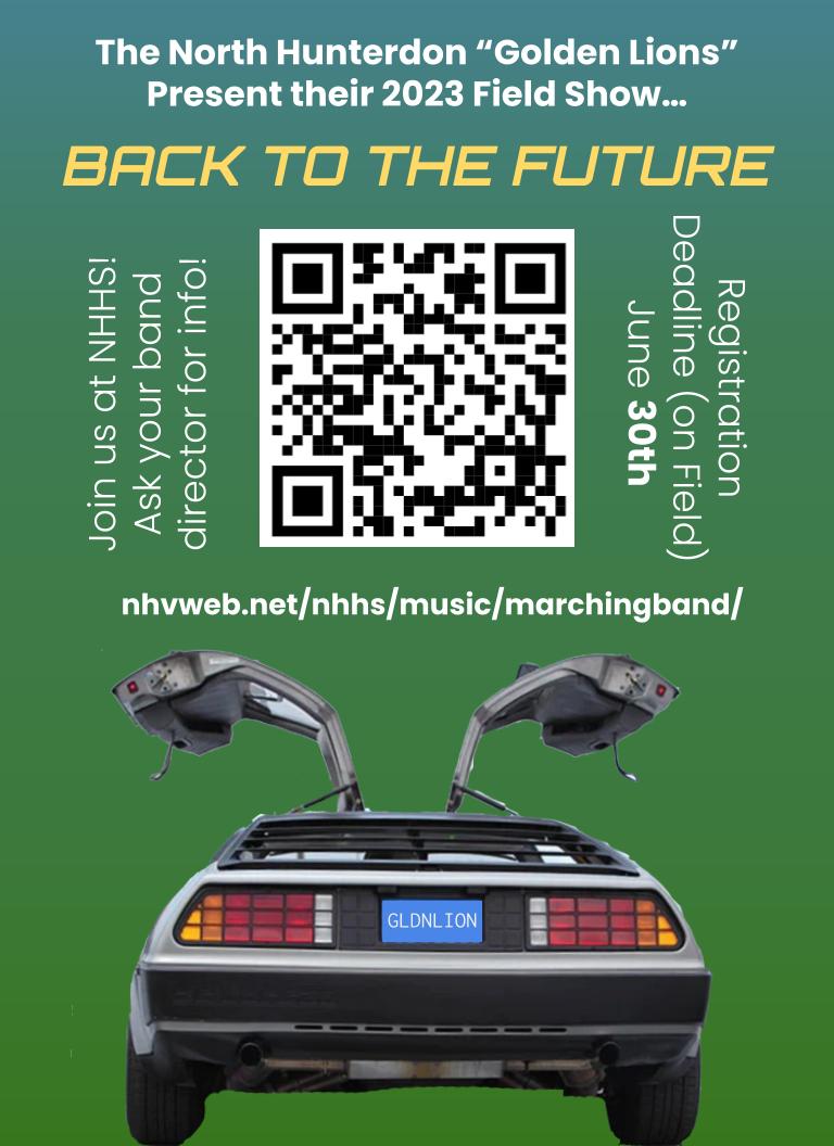 ONE WEEK LEFT! 

If you want to join the NHHS Golden Lions as we go Back to The Future, you must register by June 30th. Join us! #nhhs #music #marchingband