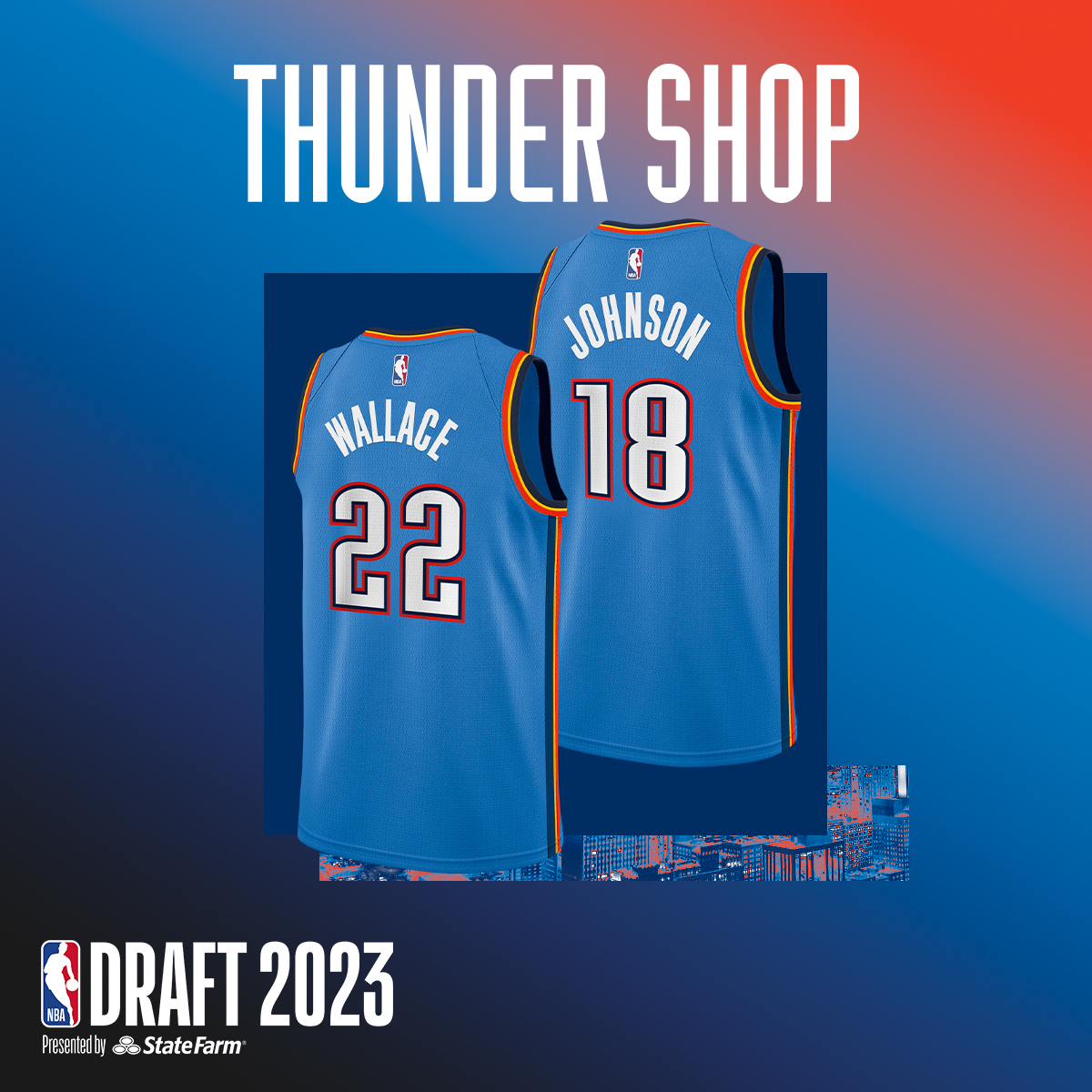 Official Oklahoma City Thunder Gear, Thunder Jerseys, Thunder Shop, Apparel