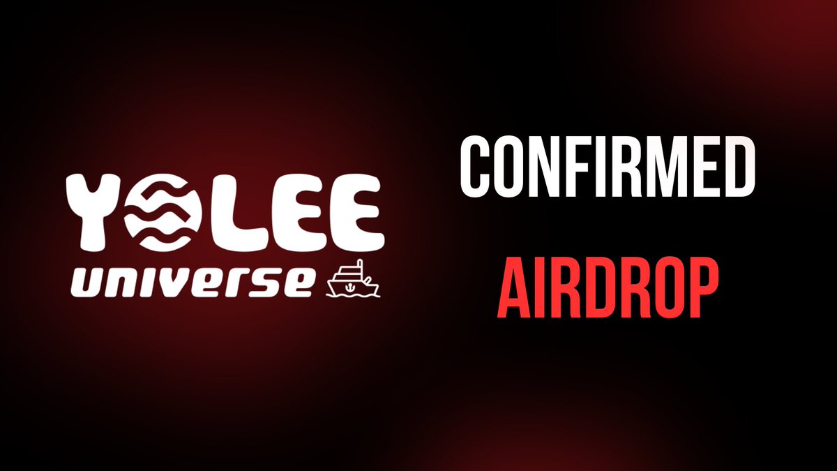 Confirmed airdrop from Yolee - Brand New O2E game

Cost: $0
Potential gain: $1000

Read on👇🧵