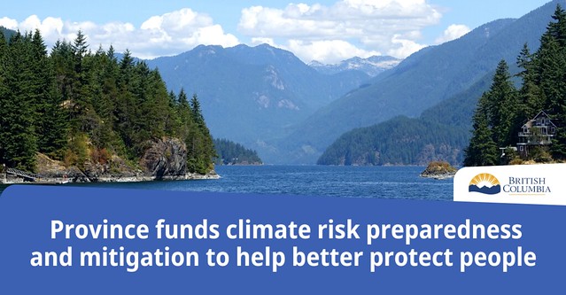 Minister @BowinnMa is helping BC communities prepare for climate-related emergencies and ensuring people stay safer. 9 more communities will carry out risk-reduction & climate adaptation projects with funding from the Community Emergency Preparedness Fund. news.gov.bc.ca/releases/2023E…