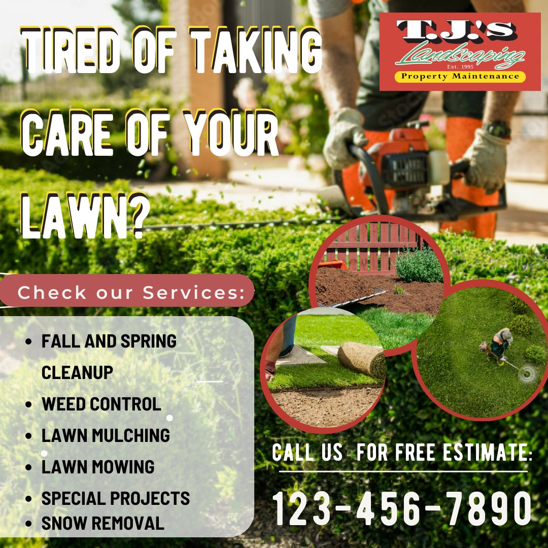 tj_maintenance's tweet photo. Reliable. Efficient. Affordable. Choose T.J's Landscaping and Property Maintenance.

Email us: landscapingwithtj@gmail.com
Call us now: 978-738-0692

#TJsLandscaping #FallCleanUp #LawnMowing #PropertyMaintenance  #FallReady #ProfessionalService #landscaping #Methuen #Boston https://t.co/gvD588iPiq