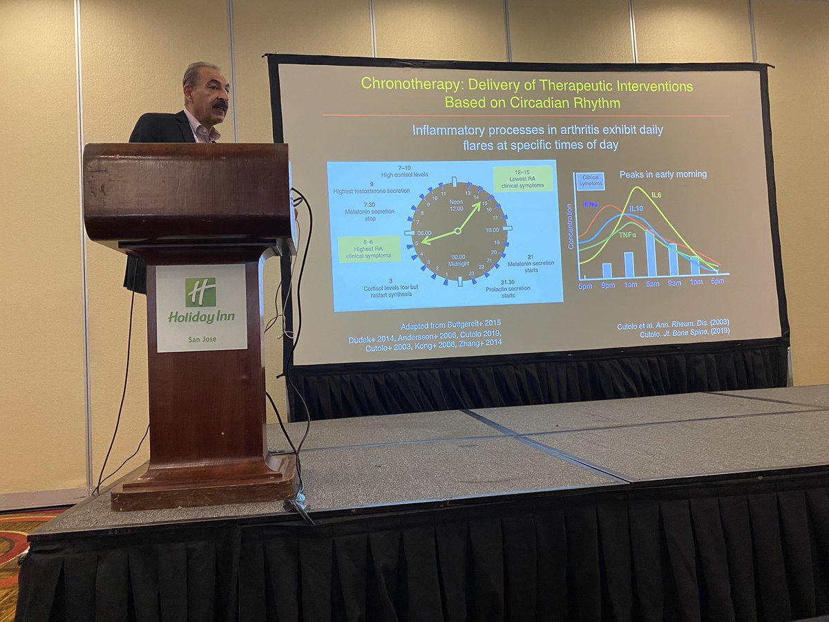 MokhtariTahere's tweet photo. Couldn’t ask for a better starting talk on the second day of #mSBW 2023. Totally mind-blown by the fascinating talk by Dr. Farsh Guliak on chronogenetic gene circuits for timed cyclic drug delivery to optimally alleviate chronic inflammation🤯🧠.
#AIChE #SBE https://t.co/OUVKw3yOtT