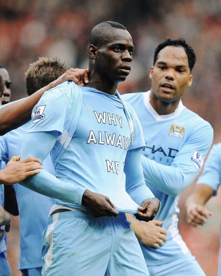 THREAD : les moments forts de l’un des joueurs le plus rebelle du football, MARIO BALOTELLI