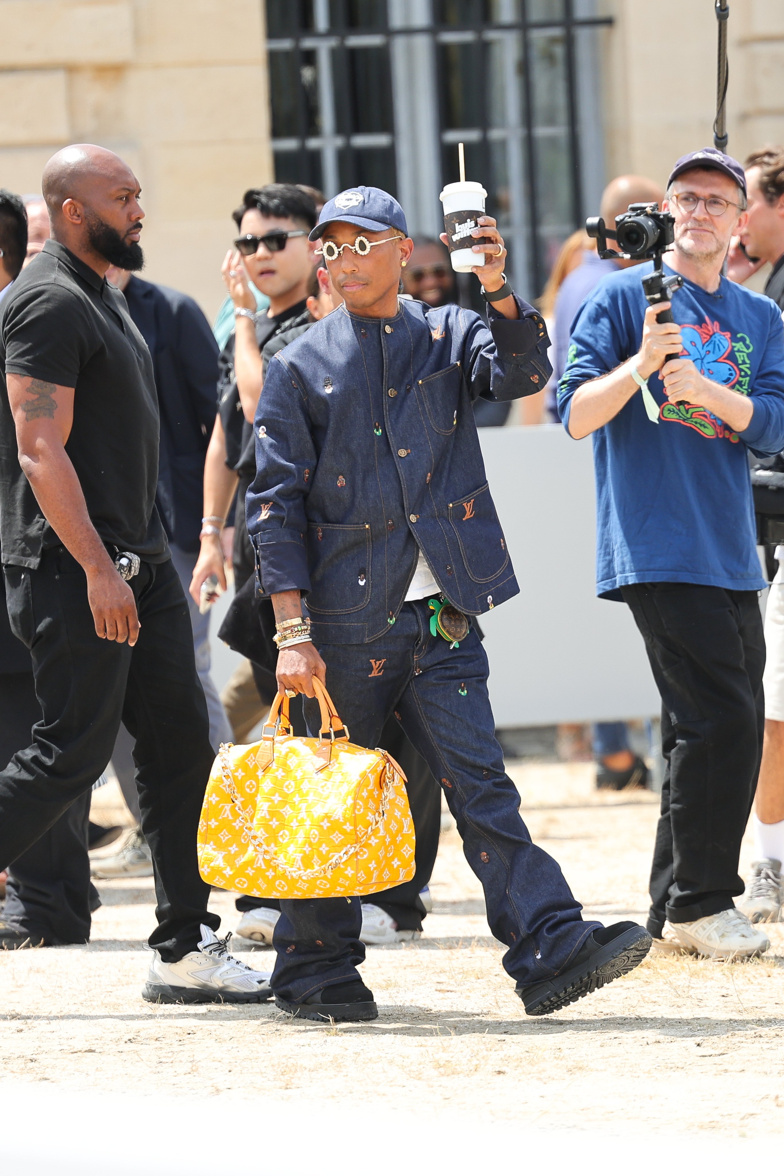 Complex Style on X: Pharrell Is Designing Louis Vuitton For Himself, And  That's A Good Thing Pharrell's first presentation for Louis Vuitton  referenced his wardrobe over the years while also emphasizing LVMH's