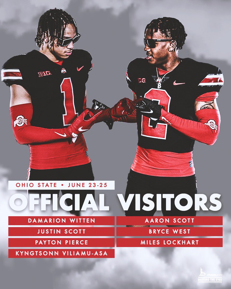 Seven official visitors for the Buckeyes this weekend. @Birm is breaking down the biggest questions/storyline with each.