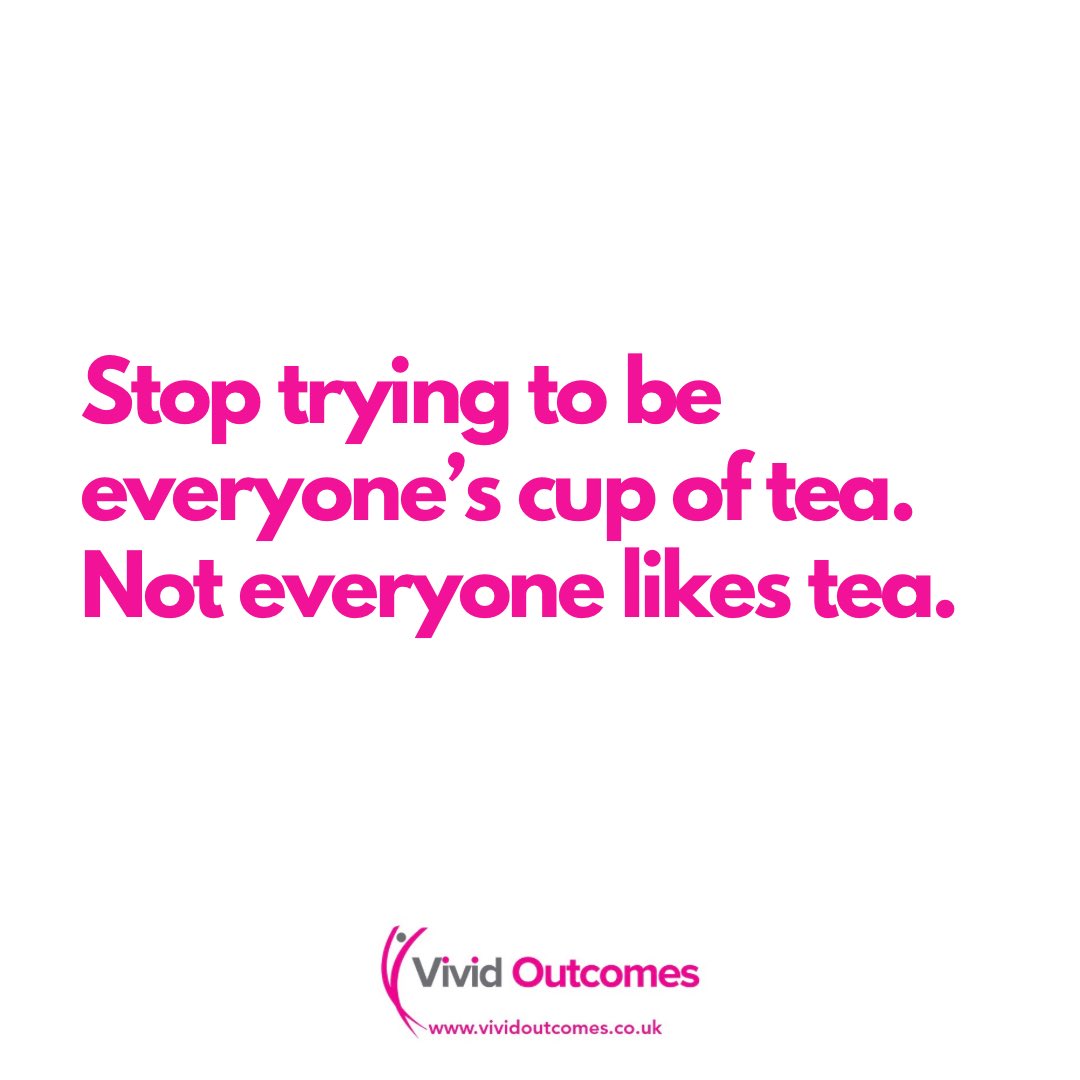 Fact. You cannot be all things to all people. You will not be liked or appreciated by all people so stop efforting at that. The ‘right’ people will like you just as you are. The rest? They’re not meant for you. You deserve better. #friendlyreminder