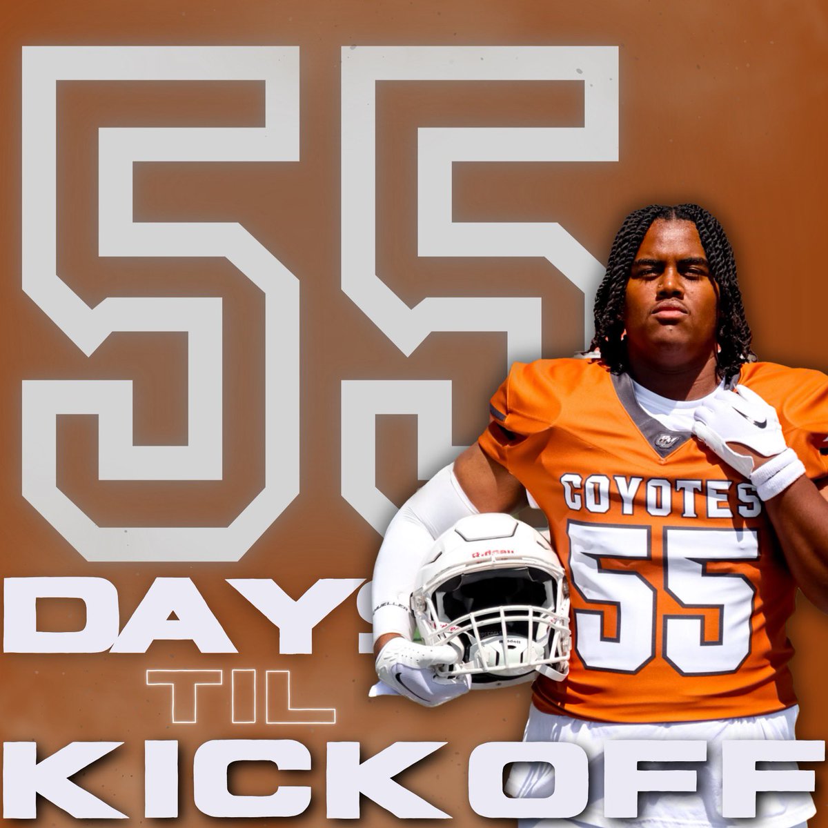 OrangeVistaASB's tweet photo. Football Season kicks off on Thursday, August 17th 🏈 

Pictured: William Matthew ‘24, 4.07 GPA, Position: D-Line and O-Line; Also Involved in ASB, Wrestling, and BSU

Motivational Quote: FIND A WAY

Game Day Playlist:
1.Lucki 
2. Babyface Ray
3. Kendrick Lamar https://t.co/MQe8pSPa94