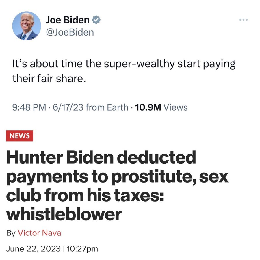 "Fair Share" was the name of one of Hunter's prostitutes