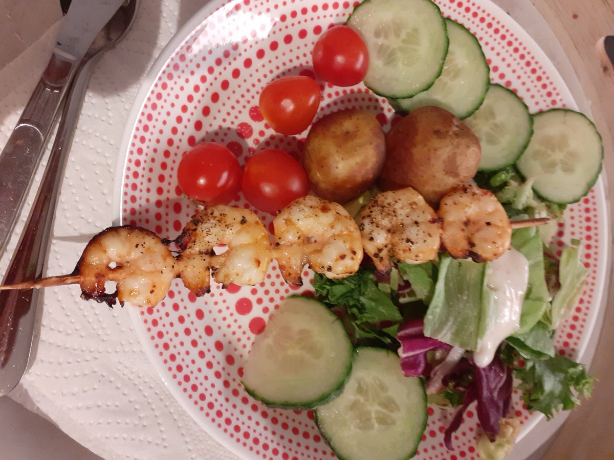 KCoooooking's tweet image. First time shrimp in the air fryer yummy thank you #Chefk 👩‍🍳🇫🇮🏴󠁧󠁢󠁥󠁮󠁧󠁿👍🤗😎
