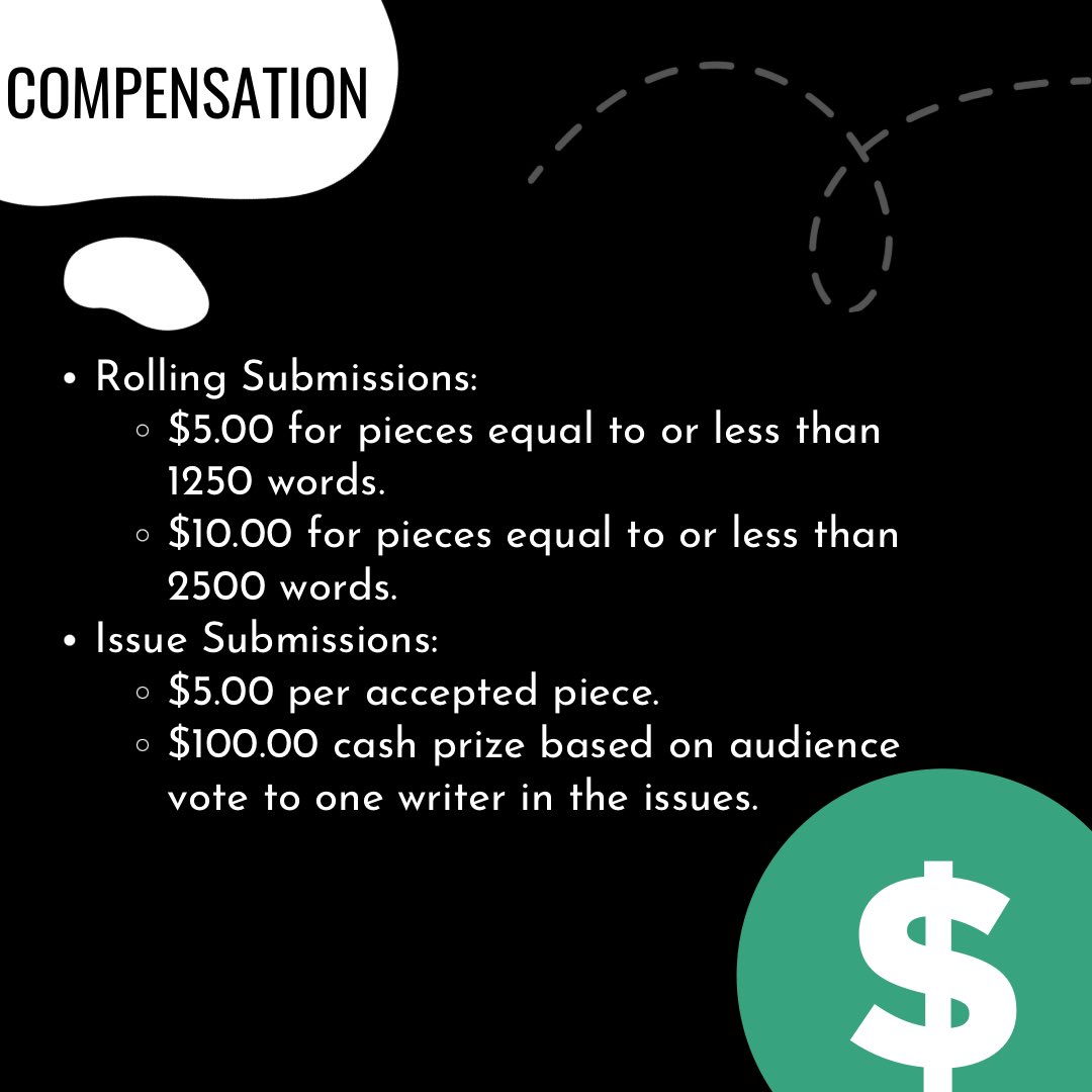 kaytellink's tweet image. Currently accepting all genres of writing and artwork for our next issue of the literary magazine!