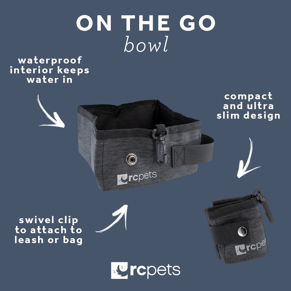 It's National Hydration Day! Heading out on an adventure, but not sure of the next pit stop? Pack the collapsible On The Go Bowl and have hydration only a water bottle or water fountain away!

Shop now at: l8r.it/cwNc

#rcpets #makeeverydayatreat #nationalhydrationday