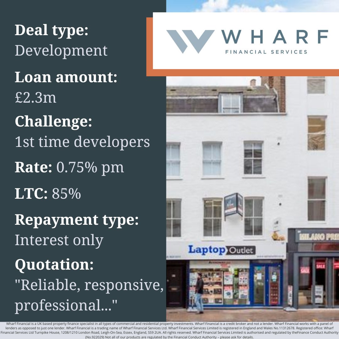 For more information please DM or contact info@wharffinancial.co.uk
#propertydevelopment #propertydeveloper #propertyfinance #propertybusiness