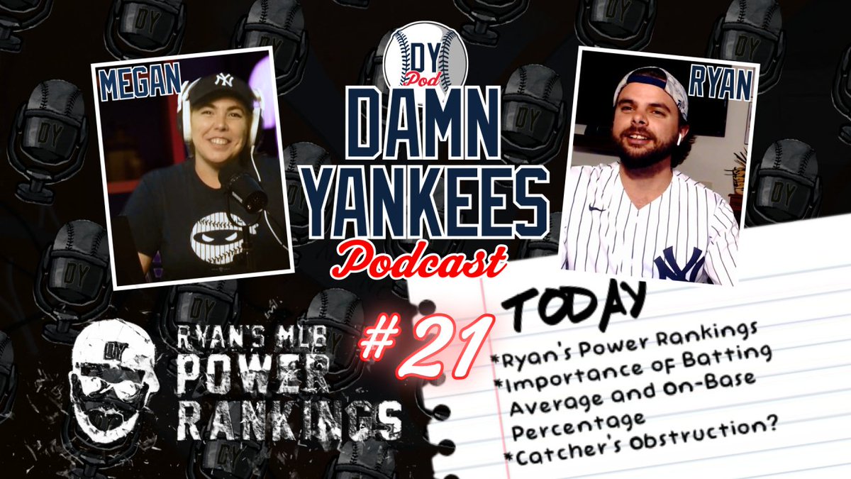 youtu.be/6u7skfOCdJg
Tune in to our latest ranking video! We discuss standings, team performances, and controversial calls. Subscribe now and catch us on Spotify for an immersive experience! #MLB #baseballanalysis #YankeesTwitter #thisisgnv #7ashes