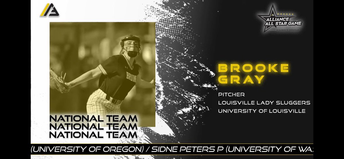 thank you <a href="/thealliancefp/">The Alliance Fastpitch</a> for this amazing opportunity, super excited !!! 
<a href="/SluggersHuecker/">Lady Sluggers 18</a> <a href="/LadySluggersOrg/">Louisville Lady Sluggers</a>