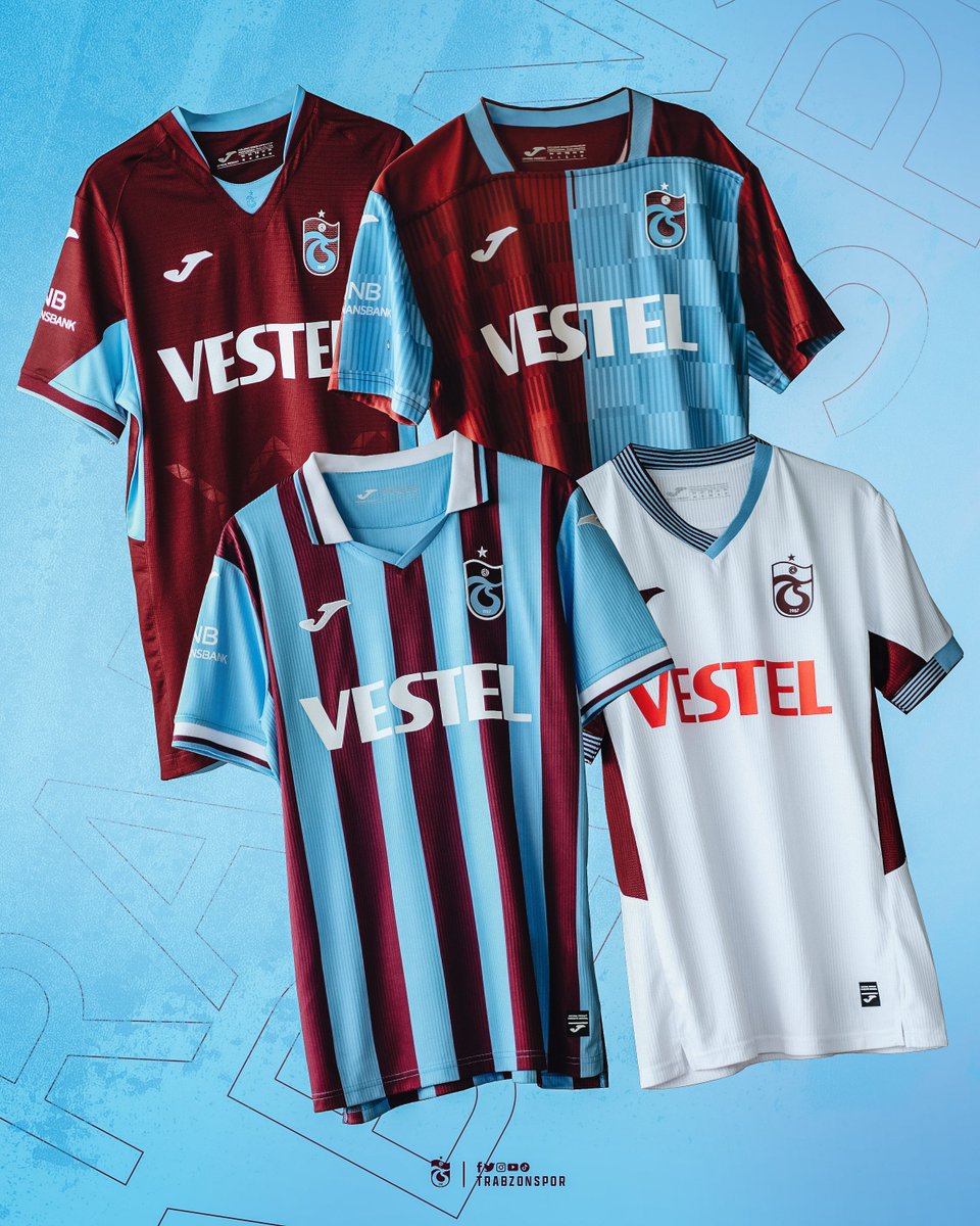Takımımızın yeni sezonda giyeceği formalar bu gece 00.00’da trabzonspor.com.tr adresinde satışa sunulacak.

Özgün tasarımlarıyla Karadeniz Fırtınası’nın heyecan ve coşkusunu yansıtan formalarımız yarın itibarı ile de tüm TS Club’larda yerini alacak. 

🔗