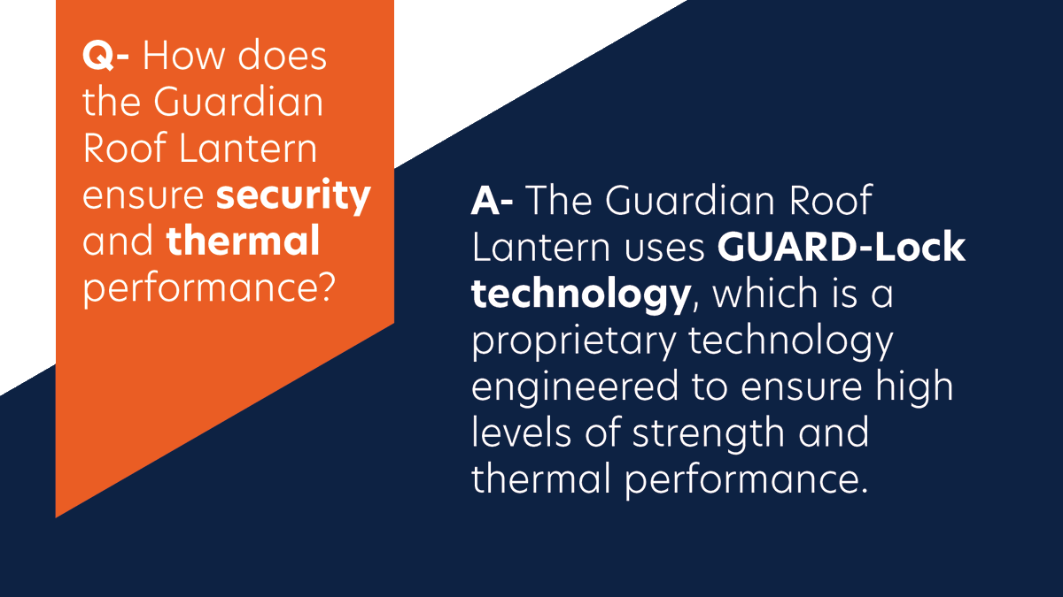 Get peace of mind with the Guardian #RoofLantern! Our GUARD-Lock technology ensures benchmark levels of strength and thermal performance with reduced parts, aiding installation and enhancing security.
Learn more: loom.ly/6c37bMA #PropertyDeveloper #ThermalPerformance