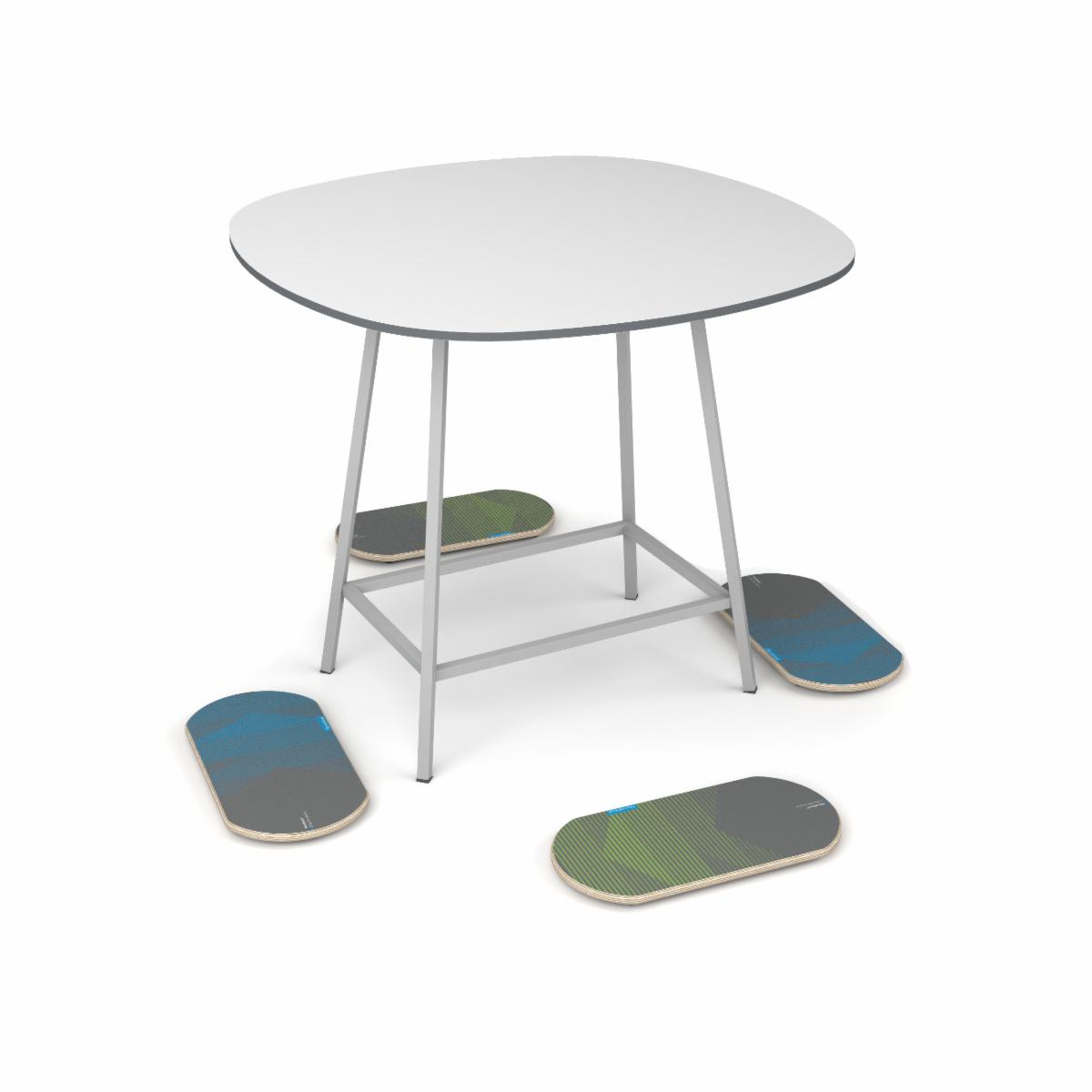 Agile learning environments should provide students with the opportunity to sit or stand. Our PEBBLETREE™ High Table is a great addition to any space! Pair it with NORVABOARD™ Balance Boards for a complete collection!
#NorvaNivel #GiveThemSpace #AgileSeating #AgileClassroom